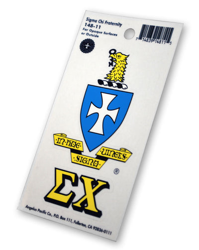 Fraternity Stickers 