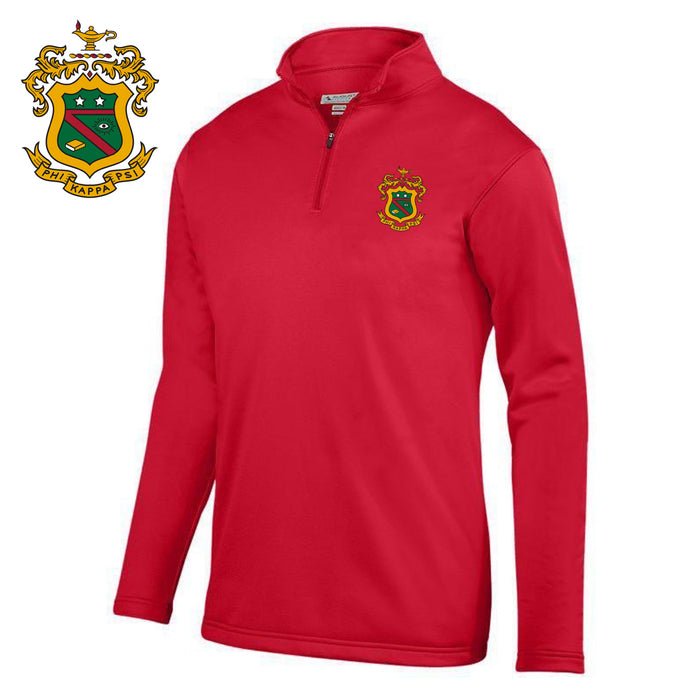 Phi Kappa Psi Crest Moisture Wicking Fleece Pullover