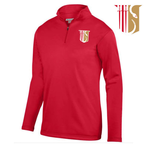 Theta Chi Crest Moisture Wicking Fleece Pullover