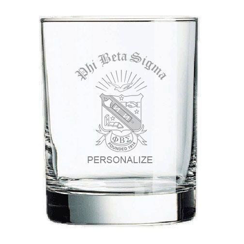 Phi Beta Sigma Phi Beta Sigma Old Style Glass