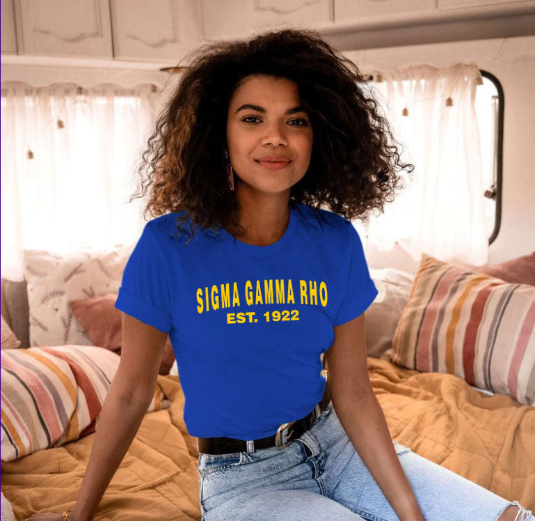 Sigma Gamma Rho Est T Shirts Sigma Gamma Rho Est T-shirts