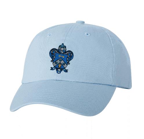 Hat Lambda GreekU Kappa — Baseball Alpha Crest
