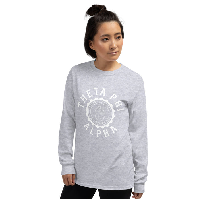 Theta Phi Alpha Crest Long Sleeve Shirt Theta Phi Alpha Crest Long Sleeve Shirt