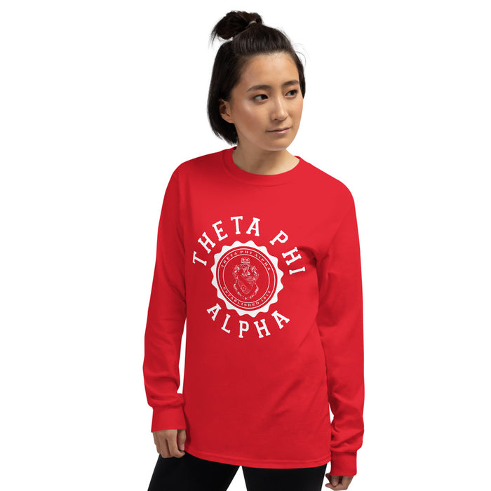 Theta Phi Alpha Crest Long Sleeve Shirt Theta Phi Alpha Crest Long Sleeve Shirt