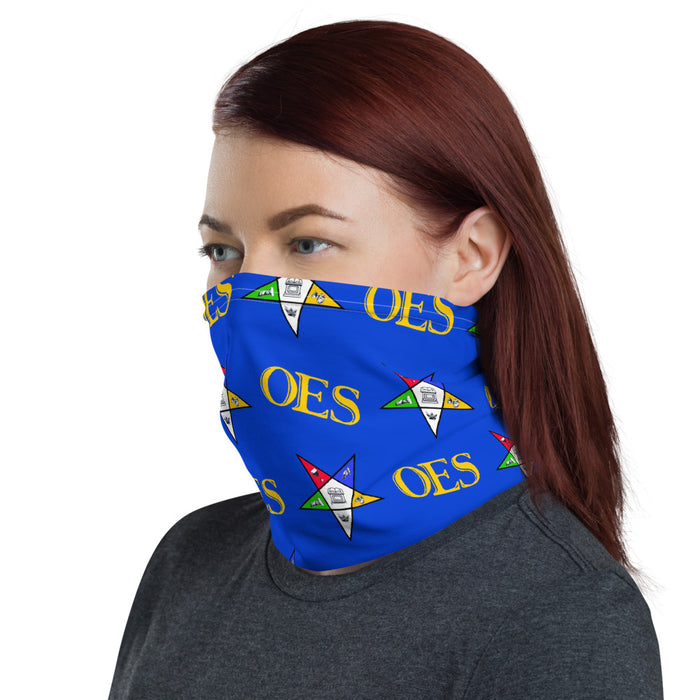 Oes Order Of Eastern Star Neck Gaiter OES Order Of Eastern Star Neck Gaiter