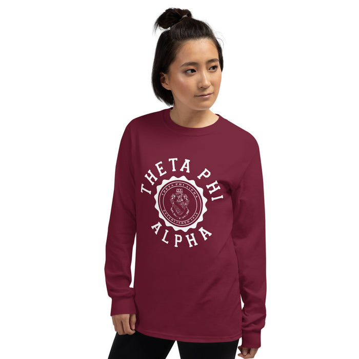 Theta Phi Alpha Crest Long Sleeve Shirt Theta Phi Alpha Crest Long Sleeve Shirt